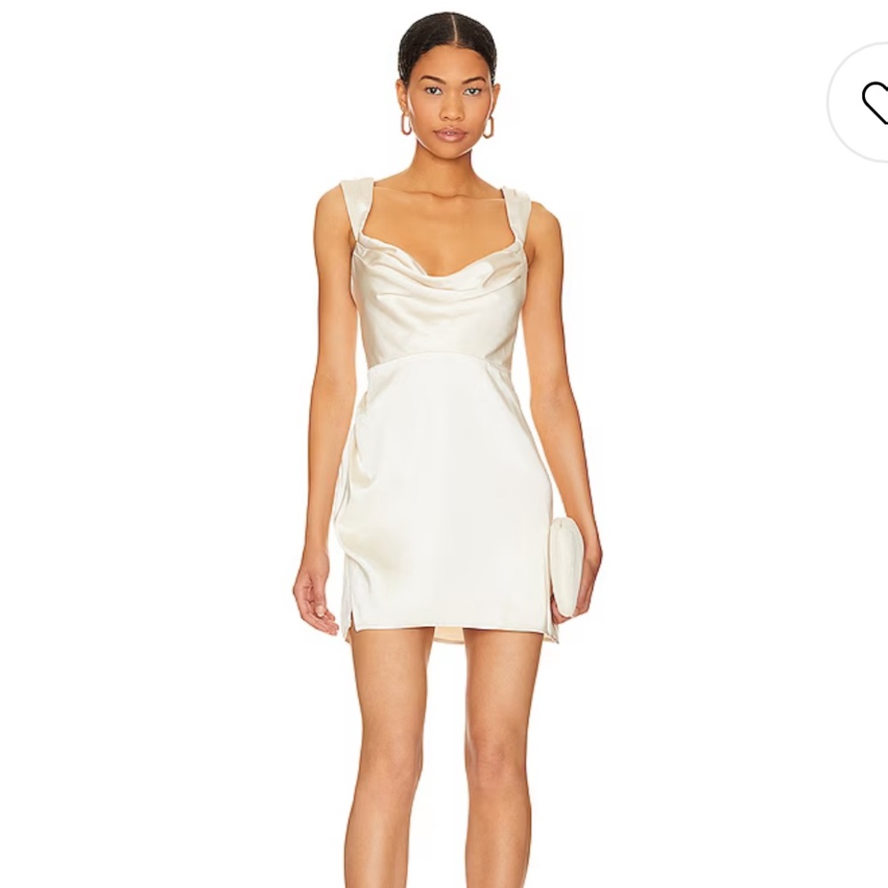 Runaway the Label Havanna Mini Dress Ivory